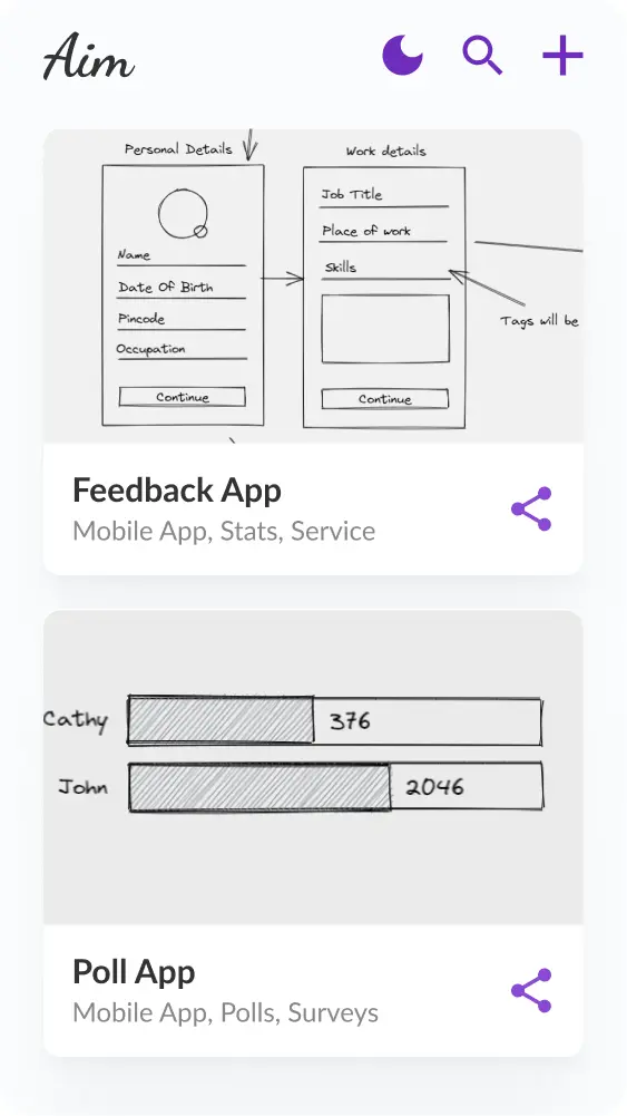 An idea management tool