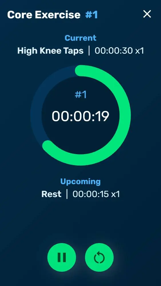 A timer sequence app